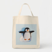 Niedlicher schuggable Pinguin Tragetasche (Vorne)