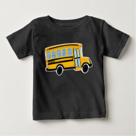 Niedlicher Schulbus-Kleinkindhoodie-Pullover Baby T-shirt