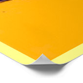 Niedlicher Schulbus Poster (Ecke)