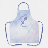 Niedlicher Schütze Unterschrift Personalisierter F Schürze (Vorderseite)