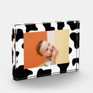 Niedlicher Schwarz-Weiß-Kinderzimmer Fotoblock