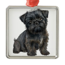 NIEDLICHER SCHWARZER AFFENPINSCHER PUPPENHUND
