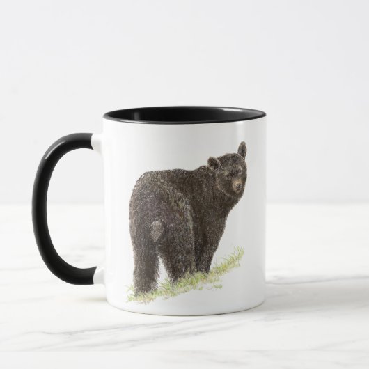 Niedlicher Schwarzer Bär, Tierart, Wildtiere Tasse (Links)