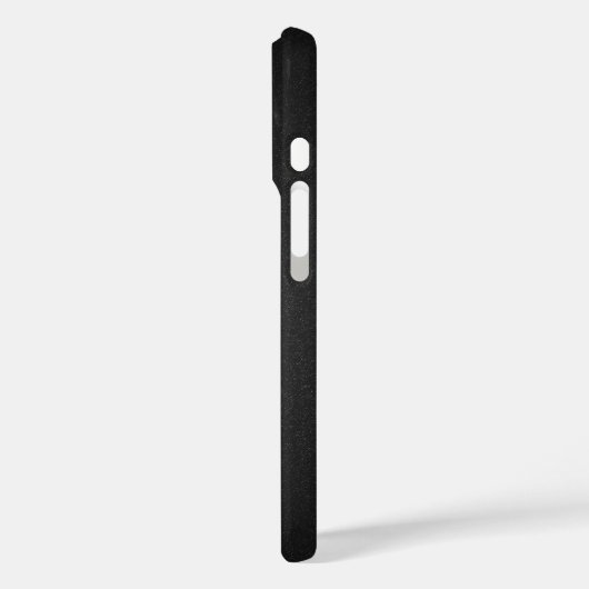 Niedlicher schwarzer Cartoon Case-Mate iPhone Hülle (Rückseite / Links)