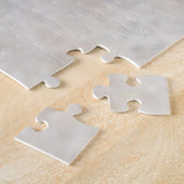 Niedlicher schwarzer Dackel Welpenhund Puzzle (Seite)