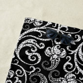 Niedlicher schwarzer dalmatinischer Blume Strandtuch (Beispiel)