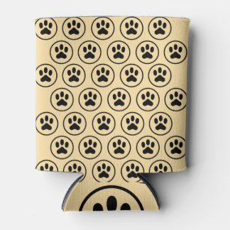 Niedlicher Schwarzer Hundepflasterdruck - Pet Love Dosenkühler