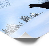 Niedlicher schwarzer Lab Labrador Retriever Dog Fotodruck (Ecke)