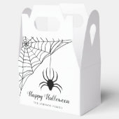 Niedlicher Schwarzer Spieglein Halloween Geschenkschachtel (Geöffnet)