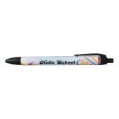Niedlicher, schwarzer Stift für Kinder (Oberseite)