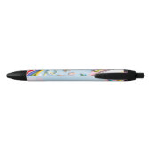 Niedlicher, schwarzer Stift für Kinder (Rückseite)