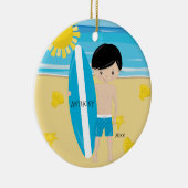 Niedlicher schwarzes keramikornament (Rechts)