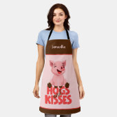 Niedlicher Schweinerpuppen Schürze (Getragen)