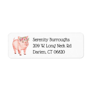 Niedlicher Schweinezuchtbetrieb Boho Piggy