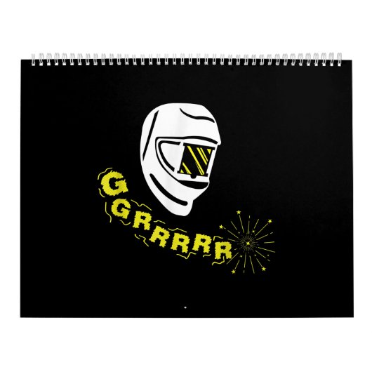 Niedlicher Schweißer am Arbeitsplatz | Beste GIft Kalender (Titelbild)