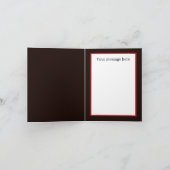 Niedlicher Schwingen von Ladybug Karte (Innenseite)