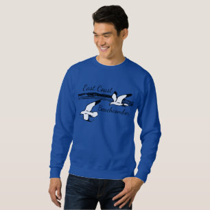 Niedlicher Seagull Beach East Coast Beachcomber im Sweatshirt
