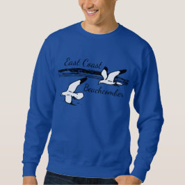 Niedlicher Seagull Beach East Coast Beachcomber im Sweatshirt