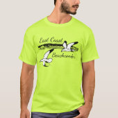 Niedlicher Seagull Beach East Coast Beachcomber im T-Shirt (Vorderseite)