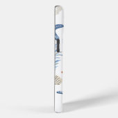 Niedlicher Seashell Starfish Personalisierter Name Case-Mate iPhone Hülle (Rückseite / Rechts)