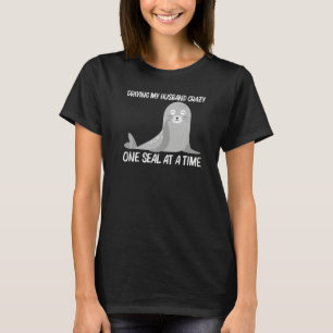 Niedlicher Seehund für Frauen Mutter Seelöwe Zoo T T-Shirt