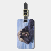 Niedlicher Seeotter | Alaska, USA Gepäckanhänger (Vorderseite vertikal)