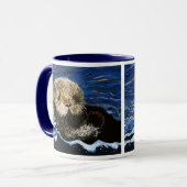 Niedlicher Seeotter Tasse (Vorderseite Links)