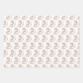 Niedlicher Seepferdchen Geschenkpapier Set (Vorderseite)