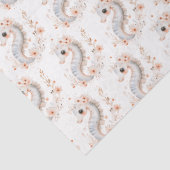 Niedlicher Seepferdchen Seidenpapier (Detail)