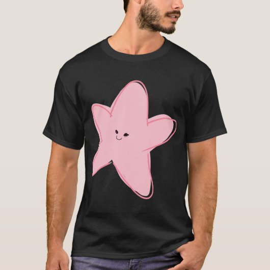 Niedlicher Seestern T-Shirt (Vorderseite)