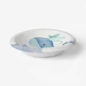 Niedlicher Seeteufel Pappteller (Gewinkelt)