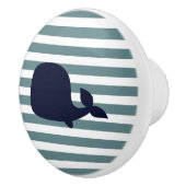 Niedlicher Seetier-Seeozean-Kinderzimmer-Dekor Keramikknauf (Rechts)