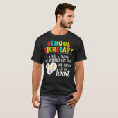 Niedlicher Sekretär für Schule T-Shirt (Vorne ganz)