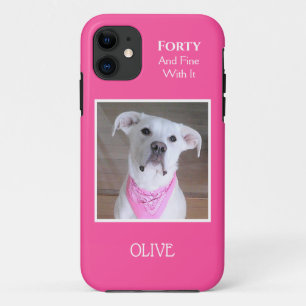 Niedlicher selbstbewusster Hund mit Seelenaugen vi Case-Mate iPhone Hülle
