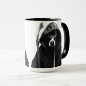 Niedlicher Sensenmann (Hund) Tasse (VorderseiteRechts)