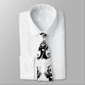 Niedlicher Sensenmann - Todesdesign Krawatte (Gebunden)