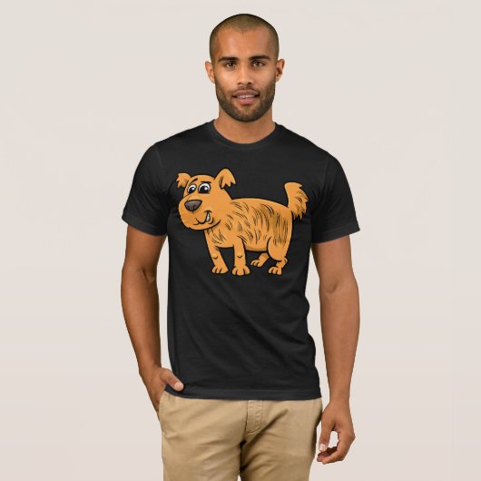 Niedlicher Shaggi Hund Tierärzte T - Shirt (Vorne ganz)