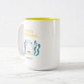 Niedlicher Shark Coffee Tasse (Vorderseite Links)