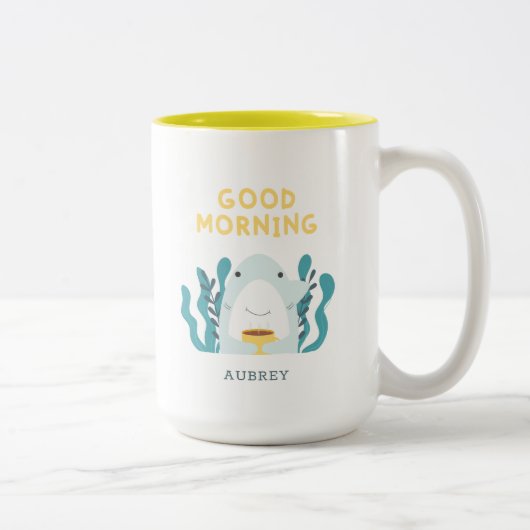 Niedlicher Shark Coffee Tasse (Rechts)