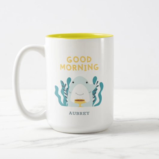 Niedlicher Shark Coffee Tasse (Links)