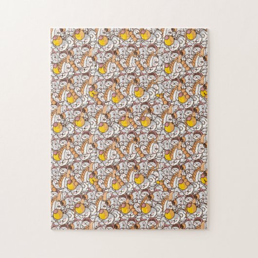 niedlicher Shiba Puzzle (Vertikal)