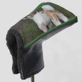 Niedlicher Shih Tzu Golf Headcover (3/4 Vorderseite)