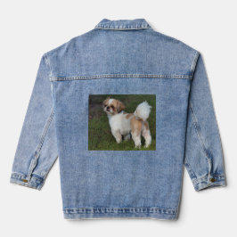 Niedlicher Shih Tzu Jeansjacke