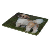 Niedlicher Shih Tzu Schneidebrett (Ecke)