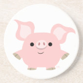 Niedlicher Shorty Cartoon Untersetzer (Vorne)