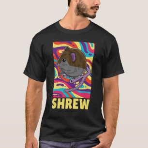 Niedlicher Shrew-Maus-Biologe Insektenfische 1 T-Shirt