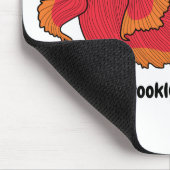 Niedlicher Siameser, der den Cartoon "Betta" bekäm Mousepad (Ecke)