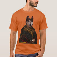 Niedlicher sibirischer Husky Distinguist Royal Hun