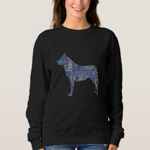 Niedlicher sibirischer Husky Dog Welpe Don T Shop  Sweatshirt