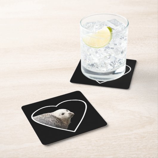 Niedlicher Siegel Untersetzer (Vor Ort)